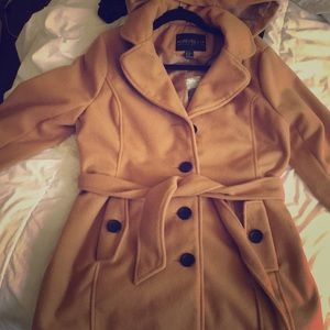 Outerwear camel coat